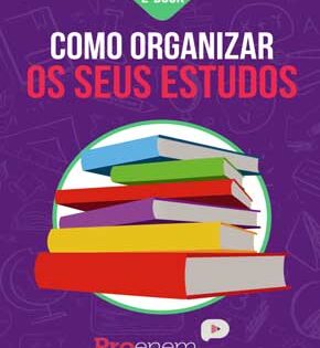 Capa do livro como organizar estudos
