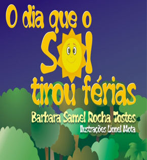 Capa de O Dia que o Sol tirou Férias – Barbara Samel