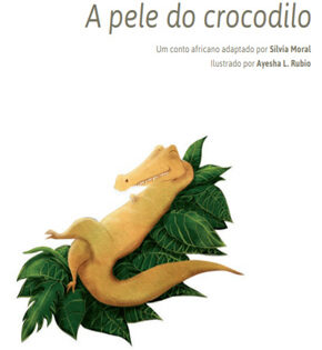 Capa de A Pele do Crocodilo – Conto Africano