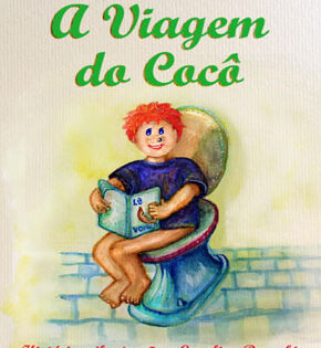 Capa de A Viagem do Cocô – Caroline Bruschi