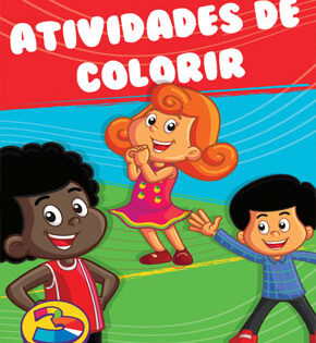 Capa de Atividades de Colorir – 3 Palavrinhas