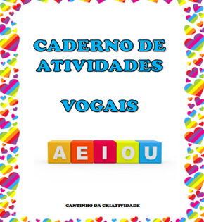Capa de Vogais – Caderno de Atividades
