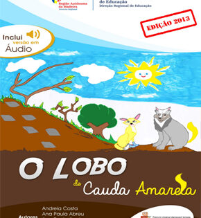 Capa de O Lobo de Cauda Amarela – Ana Abreu