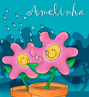 Capa de Amelinha – Patricia Kenney