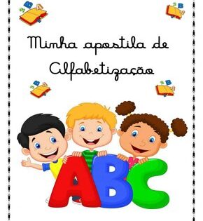 Capa de Apostila de Alfabetização – Mundo Educar