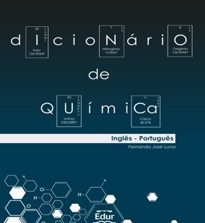 Capa de Dicionário de Termos Químicos Inglês-Português