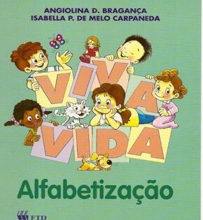 Capa de Viva a Vida – Cartilha de Alfabetização