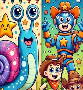 Capa de Diversos Desenhos para Colorir – Apostila Infantil