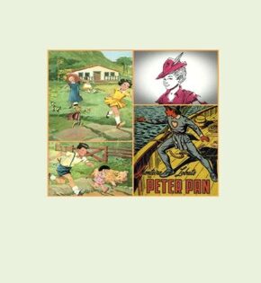Capa de Peter Pan – Monteiro Lobato