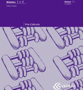Capa de Pré-Cálculo (Vol.1) – Celso Costa