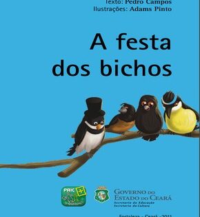 Capa de A Festa dos Bichos – Pedro Campos