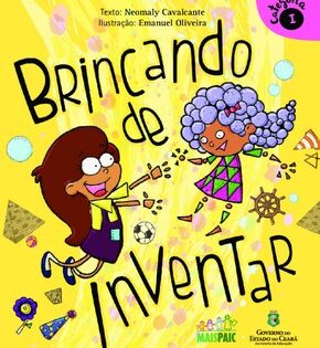 Capa de Brincando de Inventar – Neomaly Cavalcante