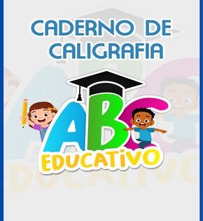 Capa de Caderno de Caligrafia ABC – Equipe Pedagógica