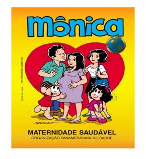 Capa de Maternidade Saudável – Turma da Mônica