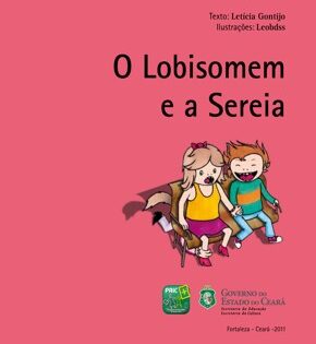 Capa de O Lobisomem e a Sereia – Letícia Gontijo