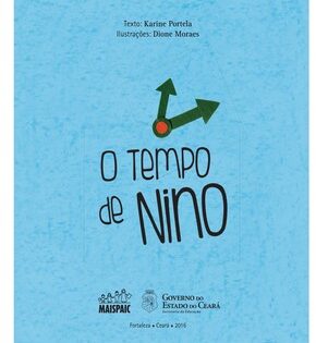 Capa de O Tempo de Nino – Karine Portela