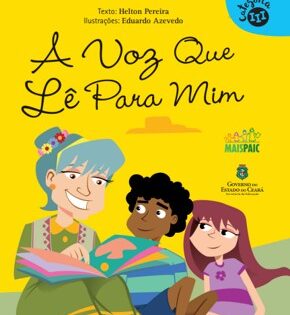 Capa de A Voz que Lê para Mim – Helton Pereira