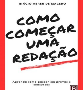Capa de Como Começar uma Redação – Provas e Concursos