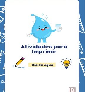 Capa de Dia da Água – Atividades Educativas