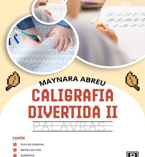 Capa de Caligrafia Divertida – Dias da Semana e Meses