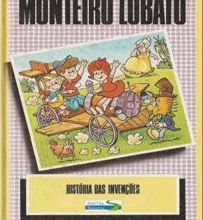 Capa de História das Invenções – Monteiro Lobato