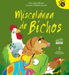 Capa de Miscelânea de Bichos – Graça Oliveira