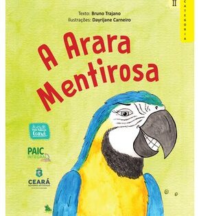 Capa de A Arara Mentirosa – Bruno Trajano