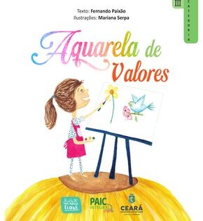 Capa de Aquarela de Valores – Poemas sobre Virtudes