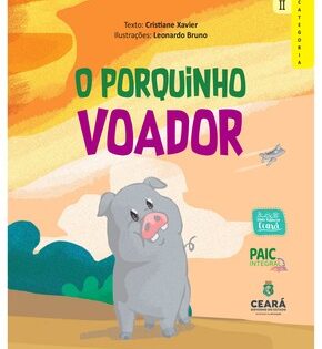 Capa de O Porquinho Voador – Cristiane Xavier