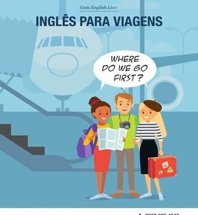 Capa de Guia de Inglês para Viagens – Vários Autores