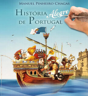 Capa de História alegre de Portugal – Manuel Pinheiro Chagas