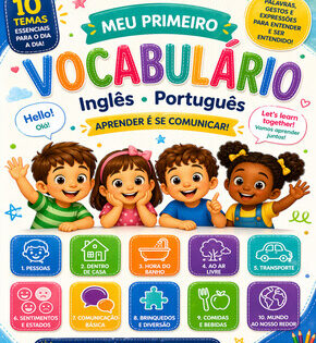 Capa de Meu Primeiro Vocabulário – Inglês/Português