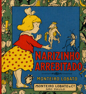 Capa de Narizinho Arrebitado – Monteiro Lobato