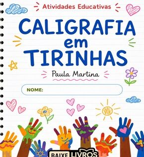 Capa de Caligrafia em Tirinhas – Paula Martina