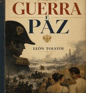 Capa de Guerra e Paz – Liev Tolstói