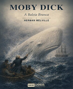 Capa do livro Moby Dick: A Baleia Branca – Herman Melville