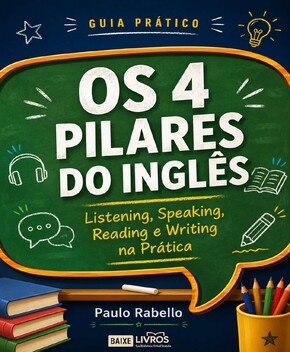 Capa do livro Os 4 Pilares do Inglês – Paulo Rabello