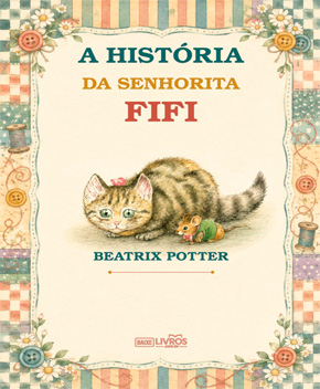 Capa do livro A História da Senhorita Fifi – Beatrix Potter